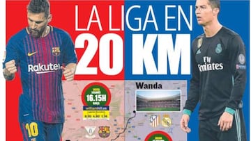Las portadas de Barcelona juegan en Leganés…, y en Wanda