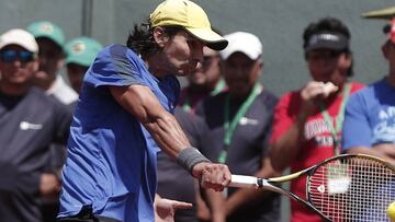 Julio Peralta ser&aacute; el &uacute;nico chileno en disputar Roland Garros. 