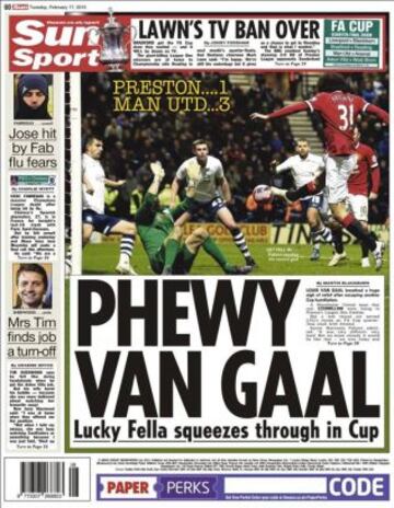 Portadas de la prensa deportiva