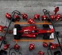 Spa examina el 'pit stop' vertiginoso de Ferrari