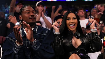 Celebrities at Celtics-Knicks