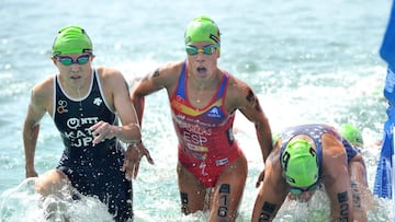 El triatl&oacute;n femenino, respaldado por los Juegos Ol&iacute;mpicos. 