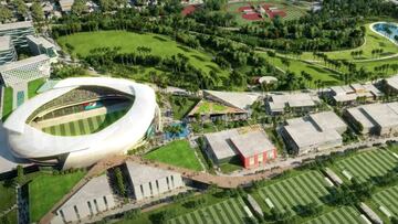 Beckham presenta el estadio del futuro para su equipo en Miami