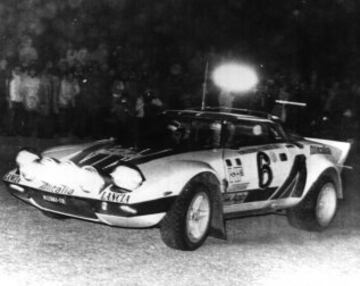 En 1975 Lancia lo ficha donde compitió con el Lancia Stratos y teniendo como compañero al italiano Sandro Munari. Con el Stratos logró vencer de nuevo en Suecia, fue tercero en el Safari, en el Acrópolis abandonó por avería.