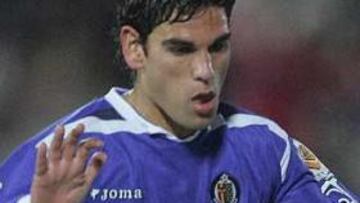 <b>PREMIO.</b> El jugador del Getafe, Gavilán, está completando una magnífica temporada en el Getafe.
