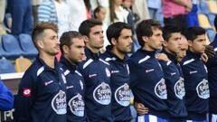 Los jugadores del Deportivo, durante la pretemporada.