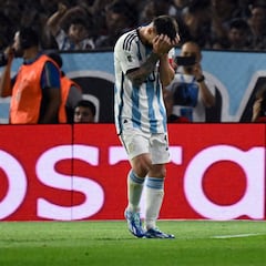 Messi sufre su segunda derrota con Argentina como local en su carrera