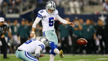 Dan Bailey sólo ha fallado dos patadas de punto extra en toda su carrera y su efectividad de goles de campo es de 88 por ciento. 