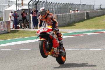 Marc Márquez ganador en MotoGP.