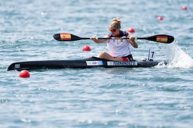  Estefanía Fernández estará en las semifinales del K1 500 metros. La española quedó segunda en su serie 