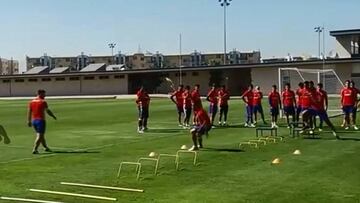 La intensa preparación de la U para jugar ante Unión Española