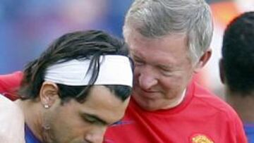 Tévez carga contra Ferguson: "No se podía discutir con él"