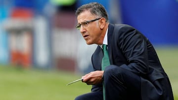 Soccer Football - Mexico v Russia - FIFA Confederations Cup Russia 2017 - Group A - Kazan Arena, Kazan, Russia - June 24, 2017 Mexico coach Juan Carlos Osorio REUTERS/Maxim Shemetov