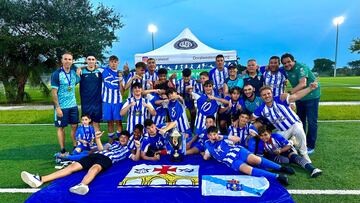 Un equipo gallego triunfa en la nueva casa de Messi