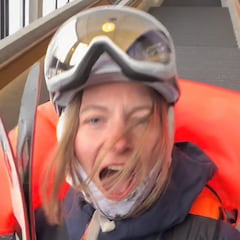 La broma que no hay que hacer a una esquiadora: “No tiene gracia”