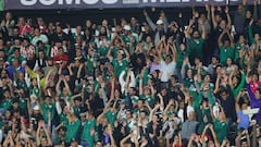 ¡La selección mexicana trae barra de apoyo de la selección!