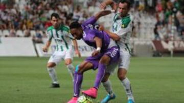 Instante del partido.