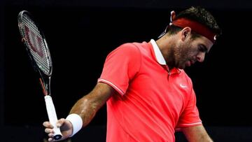 Del Potro se bajó de Indian Wells