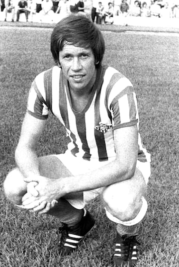 El futbolista neerlandés jugó en el Betis de 1976 a 1978