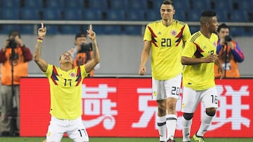 China vs. Colombia