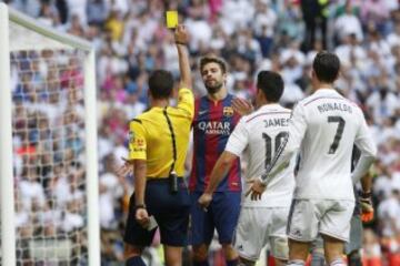 James vuelve a disputar un clásico en el Bernabéu desde el 25 de octubre de 2014.