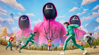 Fortnite trae la emoción de ‘El juego del calamar’ con un nuevo mapa y nuevas skins de la serie de Netflix