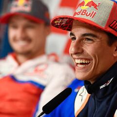 Marc: "Yo también doy las gracias de no correr contra Doohan"