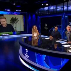 Beckham’s surprise appearance ignites frenzy at CBS Champions premiere