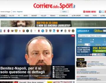 Portadas de la prensa extranjera