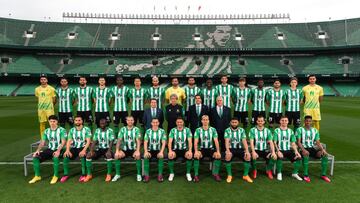 Foto oficial de temporada del Betis.