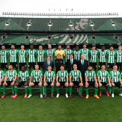 Una foto oficial con los focos en el Valladolid