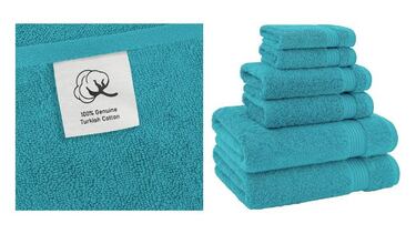 Este juego de toallas de baño suma más de 18.500 opiniones y tiene un 51% de descuento