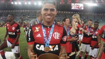 Cuellar recuerda a Flamengo y alienta por la Libertadores