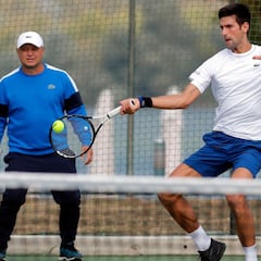 Djokovic y la vuelta de Toni Nadal: "No me imagino a mi entrenador con otro tenista"