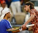 Tsitsipas terminó la aventura de Schwartzman en París