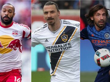 En los 25 a&ntilde;os de historia de la MLS, las franquicias han buscado tener grandes figuras en sus plantillas, estos son los nombres m&aacute;s representativos.