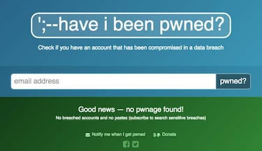 Comprueba si tu cuenta de correo electrónico ha sido hackeada