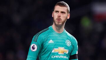 David de Gea, portero del Manchester United.