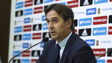 Lopetegui: "Diego Costa no juega y buscamos soluciones"