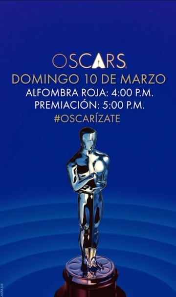 Premios Oscar 2024: a que hora son en México, TV y cómo ver la gala