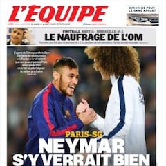 L'Equipe: Neymar, prioridad del PSG para la próxima temporada