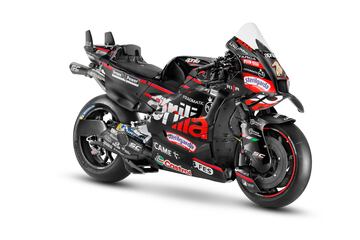 La Aprilia RS-GP25 de Jorge Martn. 