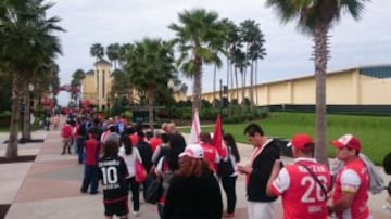 Santa Fe jugó su primer partido de la pretemporada frente al Bayer Leverkusen en Estados Unidos.