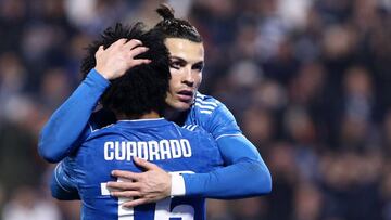 Juan Cuadrado explica la fórmula con Cristiano Ronaldo