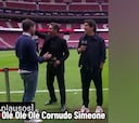 El gesto de Simeone a la afición del Madrid tras el 5-2 mientras le insultaban: sí, es el que piensas