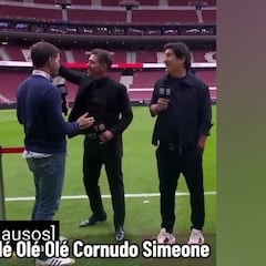 El Gesto de Simeone a la Afición del Madrid Tras el 5-2 Mientras le Insultaban: Sí, Es el Que Piensas