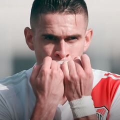 Borré anota, Carrascal juega y River Plate clasifica en la Copa