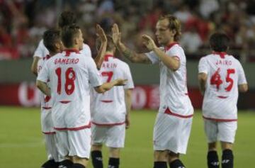 Playoffs ida de la Europa League. Sevilla - Slask.