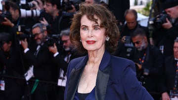CANNES, FRANCE - MAY 24: Dayle Haddon attends the "La Plus Precieuse Des Marchandises" (The Most Precious Of Cargoes) Red Carpet at the 77th annual Cannes Film Festival at Palais des Festivals on May 24, 2024 in Cannes, France. (Photo by Marc Piasecki/FilmMagic)