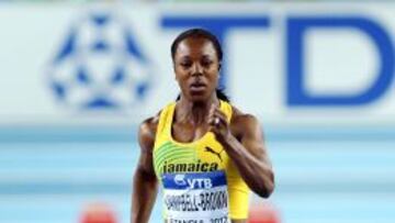 Veronica Campbell-Brown fue suspendida por dopaje.